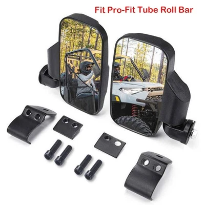 Espejos retrovisores laterales UTV mejorados para Polaris Ranger 570/900 XP1000 2015-2025 Foto 1 de 4