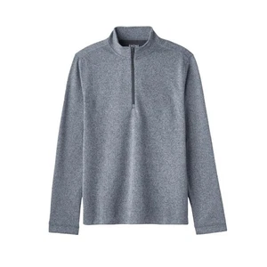 Rhone Commuter 1/4 Zip Pullover in blau-grau isolierend Midlayer Reise Herren S - Bild 1 von 6