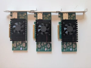 LOT of 3 : 10Gb Network Card Intel X540-T1 Ethernet Card PCI-E NIC, Single RJ45 - Picture 1 of 2