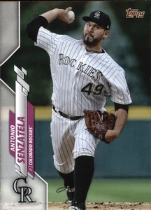 Actualización Topps 2020 #U-40 Antonio Senzatela - Imagen 1 de 2