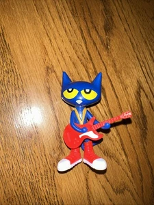 Pete die Katze Gitarre spielen Spielzeug Figur 3 cm groß - Bild 1 von 4