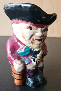 JARRA ESCOCESA TOBY. SHORTER & SON. GENUINO STAFFORDSHIRE, HECHO EN INGLATERRA. - Imagen 1 de 10