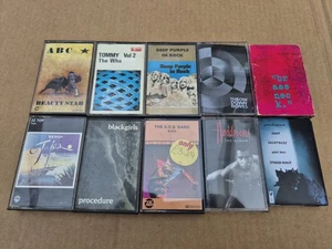 10 Vintage / Retro Cassette Tape Bundle - Picture 1 of 8