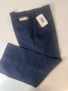 Vintage Levis Action Slacks Sta-Prest Blue Size 40x30. New With Tag - Picture 1 of 5
