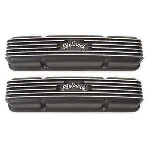 Cubierta de válvula Edelbrock 41453 Classic Series para Chevy 262-400 V8 1959-86 - Imagen 1 de 4