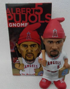 Albert Pujols Gnome Anaheim Angels MLB NEW In Original Box Red Halos Collect - Picture 1 of 3