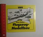 Aufkleber/Sticker: Uhu mein Hobby Flugzeug Modellbau (081116171)