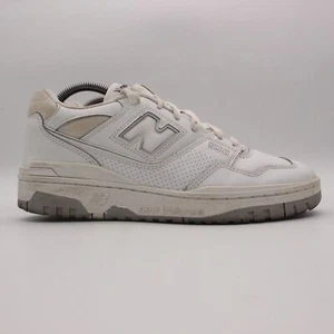 New Balance 550 Shoes Men's Size US 8.5 D White Athletic Sneakers BB550PB1 - Picture 1 of 10