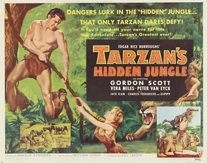 16mm TARZAN's HIDDEN JUNGLE (1955) Adventure B/W Feature Film. - Picture 1 of 18