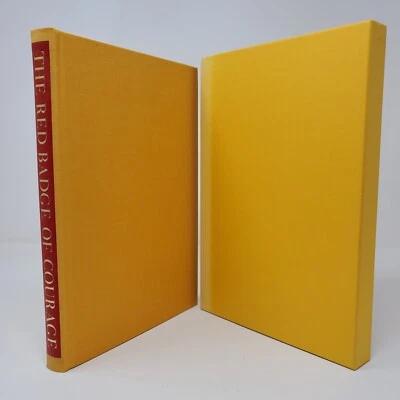 The Red Badge of Courage by Stephen Crane - 1972, Heritage Press, Slipcase - HC Foto 1 de 4