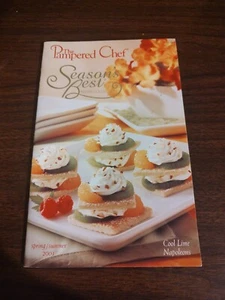 Pampered Chef Season's Best Recipe Collection Booklet Spring Summer 2003 - Picture 1 of 2