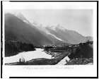 Photo Chamounix And Mont Blancfrance 1860Svillage