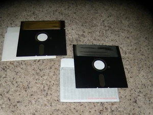 2 Commodore 64 Programs: Writer/File Pack and Personal File Keeper - Tested - Picture 1 of 1