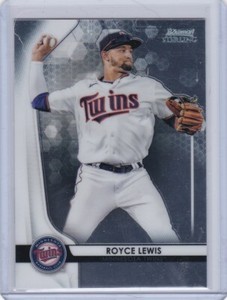 🔥2020 BOWMAN STERLING #BPR-8 ROYCE LEWIS ROOKIE PROSPECT MINNESOTA TWINS