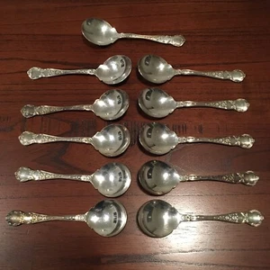 Rodd Silverware Antique Silverplated Camille Soup Spoons (as pictured) - Picture 1 of 6
