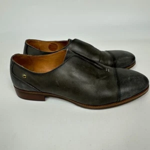 Pikolinos Womens US 9.5/10 EU 40 Royal Smart Gray Leather Cap Toe Loafer Slip On - Picture 1 of 8