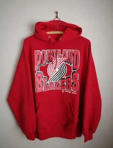 Vintage Swingster Portland Trail Blazers 1990's Pullover Hoodie Size XL EUC - Picture 1 of 4
