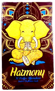 50 Positive Affirmations Guided Meditation Cards by Harmony - NEW - Bild 1 von 2