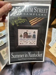 Summer in Nantucket - Plum Street Samplers New Chart - Picture 1 of 2