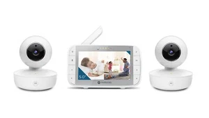 Motorola VM36XL-2 5" HD Video Babyphone mit 2 Kameras motorisiertes Schwenken, Neigen & Zoomen - Bild 1 von 20