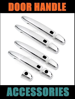 Хромированные накладки на боковые дверные ручки кнопки отделка для седана Lexus LS430 01–06 годов выпуска - Изображение 1 из 4