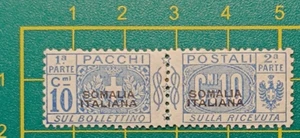 Italy stamp, Somalia 1917, Sc Q1 PP2, overprinted in black , MLH - Picture 1 of 9