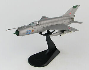 Hobby Master 1/72 Soviet Air Force MiG-21 fighter MIG-21SMT blue HA0195 model