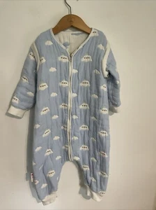 litcin blau Baby Schlafsack Schlaf abnehmbare Ärmel 6-8 Monate - Bild 1 von 8