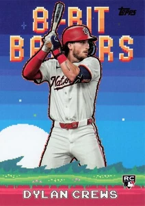 2025 Topps Series 1 Celebration - 8-Bit Ballers Dylan Crews #8B-19 (RC) - Bild 1 von 2