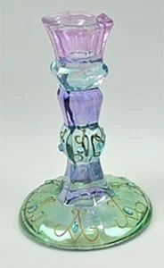 PartyLite Mardi Gras Taper Holder – P7402 - Retired - NIB - Picture 1 of 6