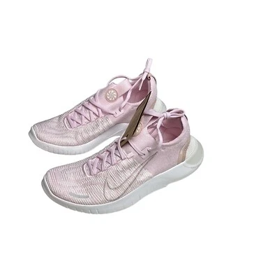 Nike Free RUN Flyknit Mujer Talla 10.5 Rosa Blanco Zapatos para Correr DX6482 600 NUEVO SIN CAJA Foto 1 de 4
