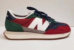 New Balance 237 v1 Uomo 11 D Scarlet Team Forest Green Sneaker Atletica MS237EA - Foto 1 di 13
