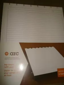 M BY STAPLES ARC CUSTOMIZABLE NOTEBOOK SYSTEM REFILL PAPER 25066 - Picture 1 of 4