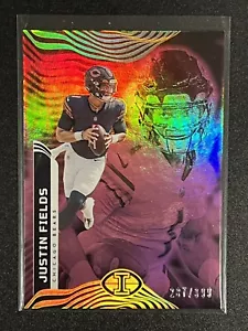 2022 Illusions Trophy Collection Pink #14 Justin Fields /399 Bears - Picture 1 of 2