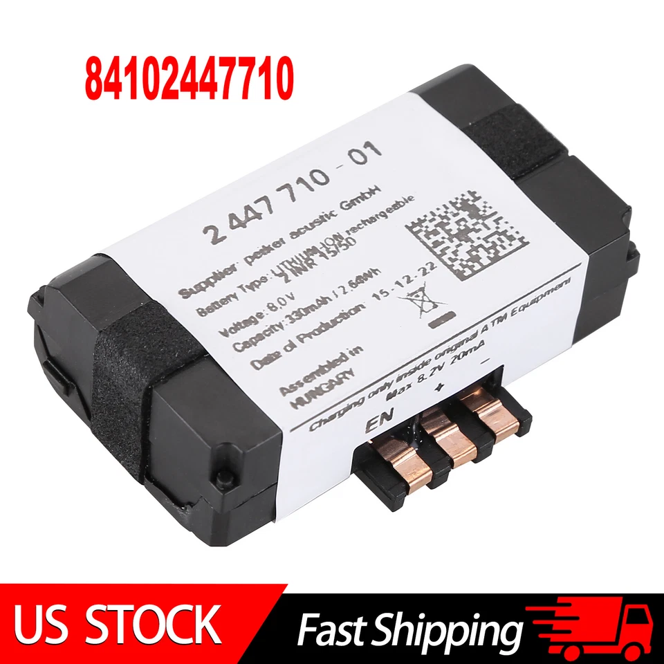 For BMW Battery 84102447710 SOS Emergency Battery 84-10-2-447-710 NEW Foto 1 de 4