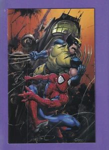 Spider-Man & Wolverine #1 1:100 Crain Virgin Variant Actual Scans! - Picture 1 of 3