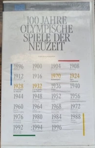 VHS 100 Jahre Olympische Spiele der Neuzeit (OSB: Olympische Sport Bibliothek) - Bild 1 von 6