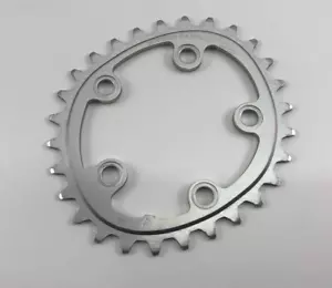 Vintage SHIMANO BIOPACE 28 Tooth Chainring 74mm BCD / 5 Bolt Aluminum 28 Tooth - Picture 1 of 3