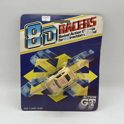 8D Racers - Chasis de acción giratorio raro - Action GT - Paquete Porsche Foto 1 de 4