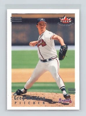 2002 Fleer Triple Crown #166 Greg Maddux - Atlanta Braves - Image 1 of 2