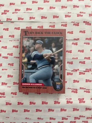 Harmon Killebrew 2022 MLB TOPPS NOW Turn Back The Clock #172 Cherry Parallel /7 - Image 1 of 2