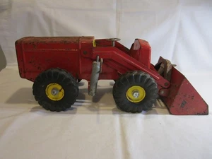 Vintage roter 50er Jahre Nylint Toys Payloader Pressstahl Frontlader - Bild 1 von 8