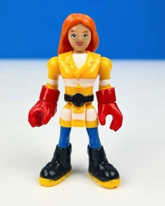 Rare HTF Imaginext Wendy Waters Action Figure Fire Fighter  City Heroes - Picture 1 of 5