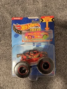 Hot Wheels - Monster Trucks Scorcher And Crushed Van - Blind-Sided - Bild 1 von 1