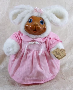 Robert Raikes Bears Paulette The White Bunny Rabbit Limited Edition 7115/7500 - Bild 1 von 13