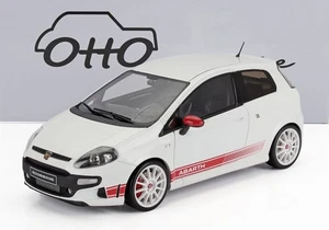 Otto-Mobile 1/18 Fiat Punto Abarth Esse Esse 2010 weiß OT460 - Bild 1 von 6