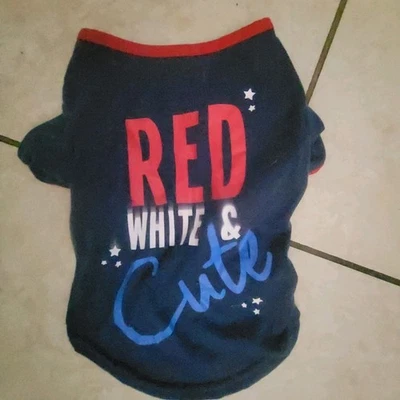 Animal Planet Red White & Cute Pet Medium Dog - Imagem 1 de 4