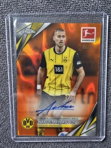 Waldemar Anton /25 Lava Autograph -  Topps Bundesliga Chrome 24-25 - Bild 1 von 1