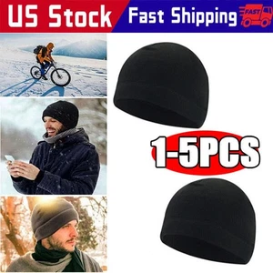 Cappello invernale caldo in pile antivento berretto teschio corsa berretto berretto per uomo donna - Foto 1 di 10