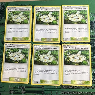 Aether Paradise Conservation Area 116/145 Guardians Rising Pokemon Trainer 6 - Image 1 of 4